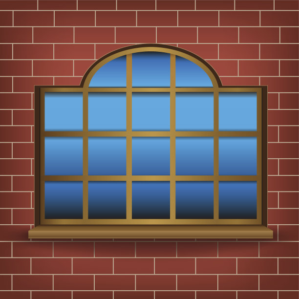 大窗户素材图片