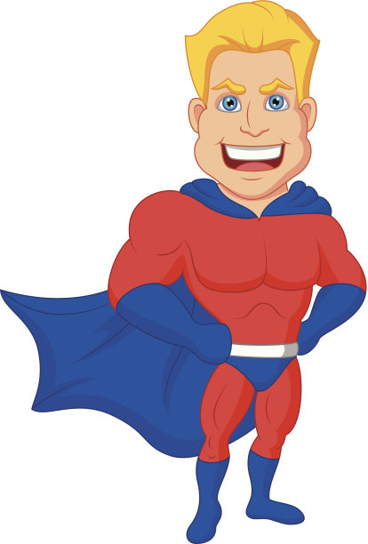 超级英雄漫画摆姿势图片下载