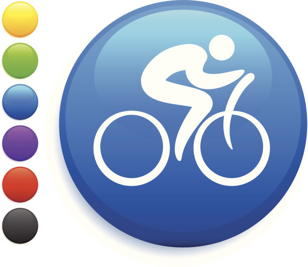 骑自行车的图标图片下载