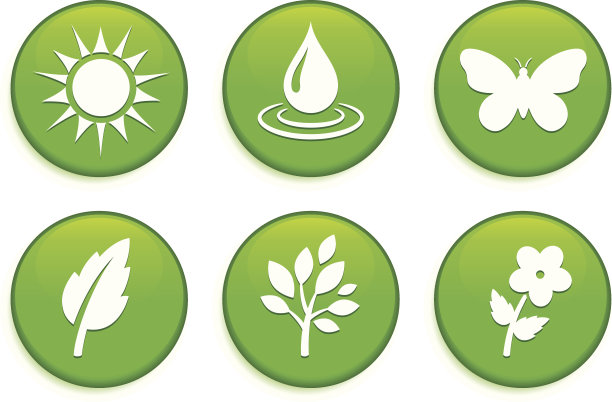 自然图标按钮组图片下载