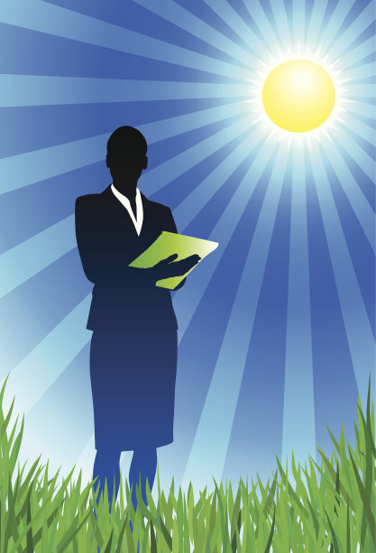 绿色报告的夏季背景图片下载