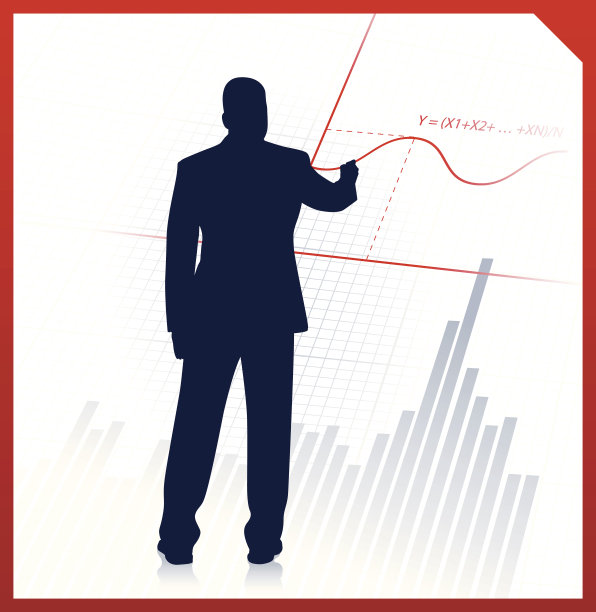 解决财务问题的商人素材图片