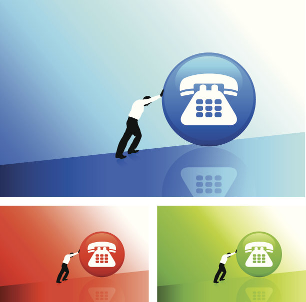 商人推动“客户服务”艰苦的图片下载