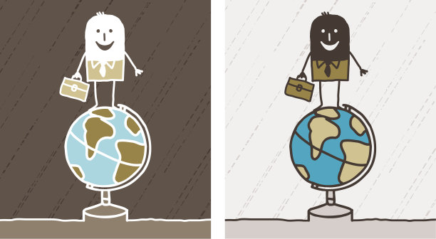 世界和商人图片下载