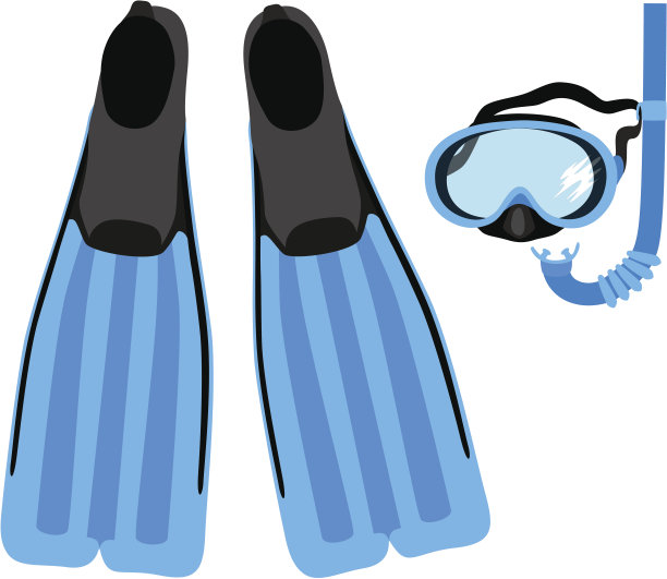 浮潜设备图片下载