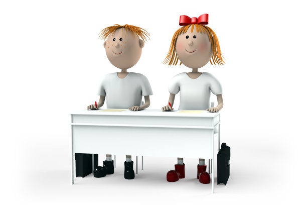 学生们在桌子旁边图片下载