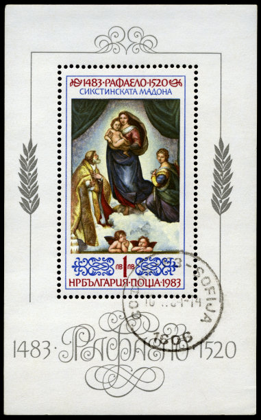 西斯廷圣母图片下载