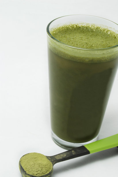 麦草或大麦草饮料图片下载