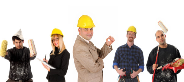 领导能力和员工团队图片下载