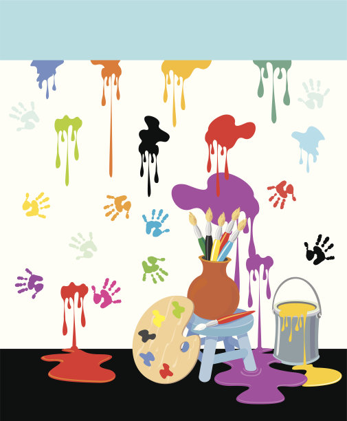 绘画混乱图片下载