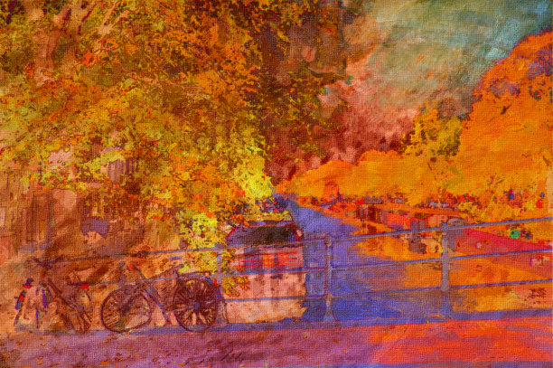 阿姆斯特丹运河图片下载