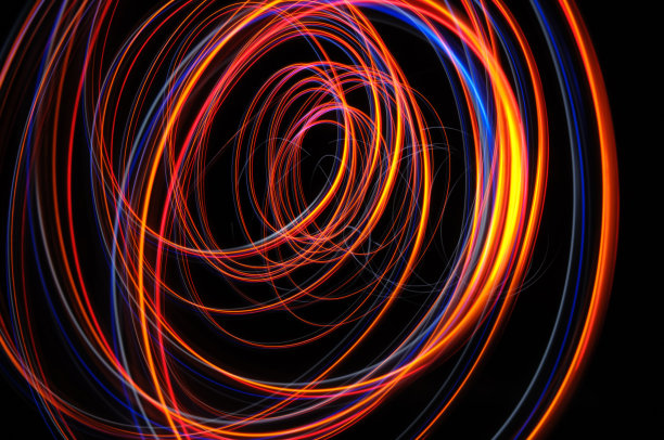 五彩缤纷的螺旋行图片下载