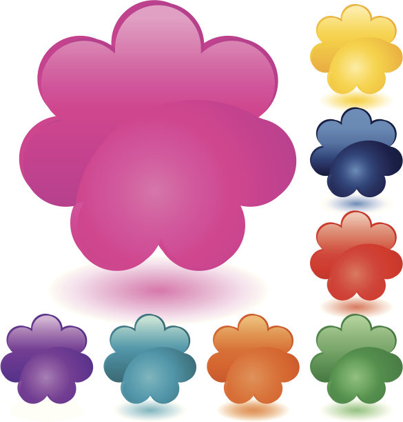 花按钮图片下载