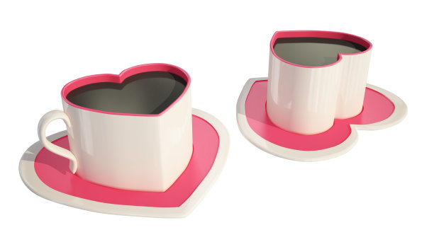 情人节杯图片下载