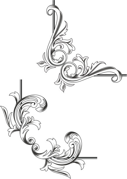 古老的组合图案图片下载