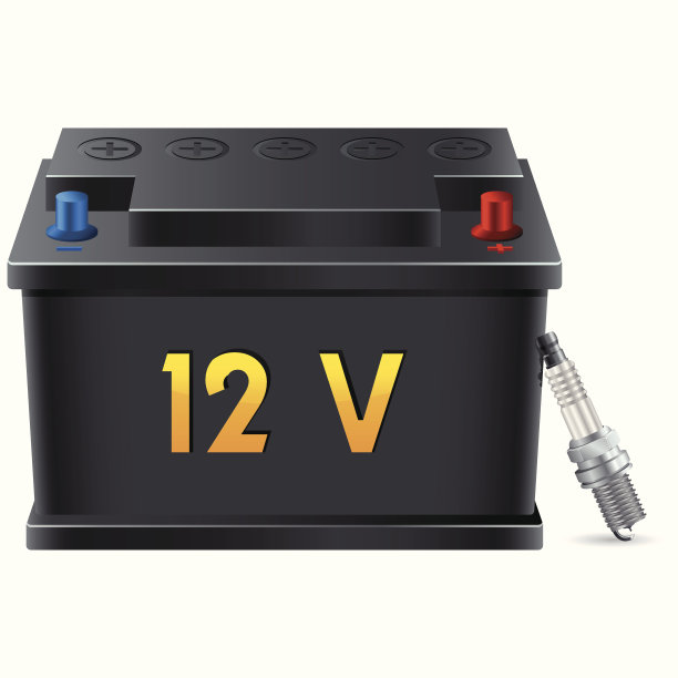 汽车电池和火花塞图片下载