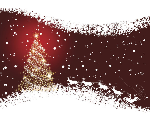 圣诞贺卡图片下载