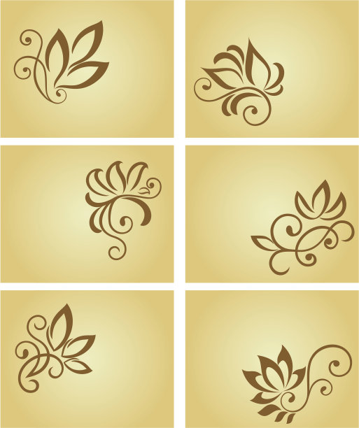 复古花朵图片下载