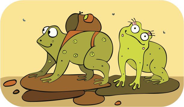 徒步旅行者青蛙图片下载