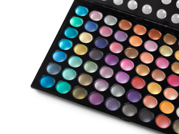 眼影化妆调色板图片下载