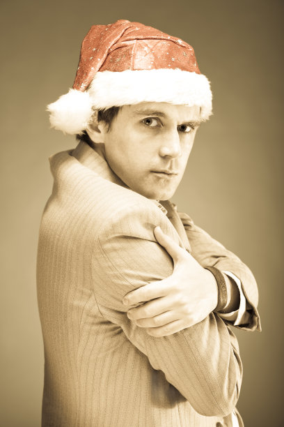 商业上的坏圣诞老人图片下载