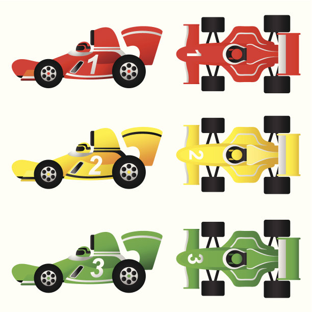 赛车(向量)图片下载