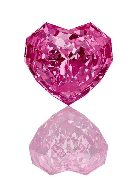钻石的心素材图片