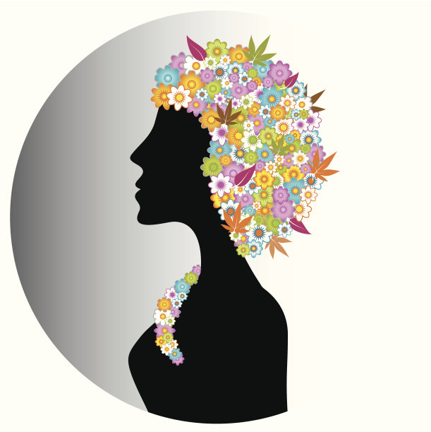 芳香疗法卖花女图片下载