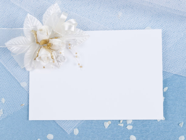 白色卡片，祝贺蓝色图片下载