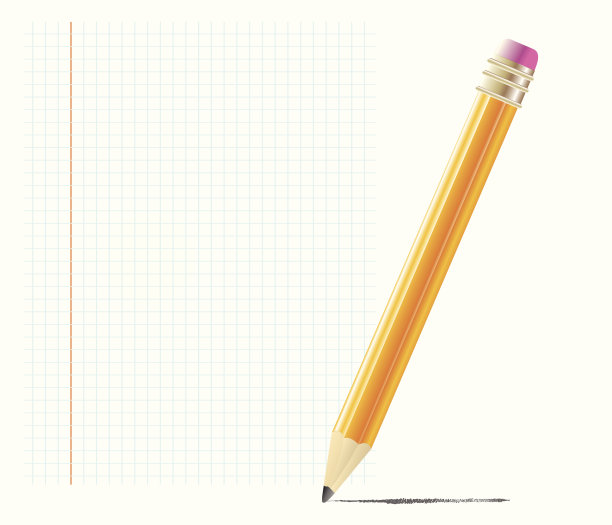 铅笔和纸图片下载