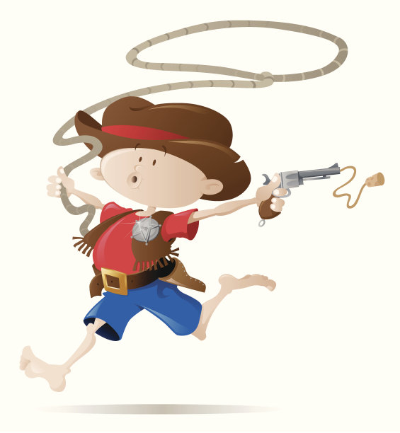 小牛仔警长图片下载