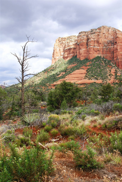 塞多纳暴雨前图片下载