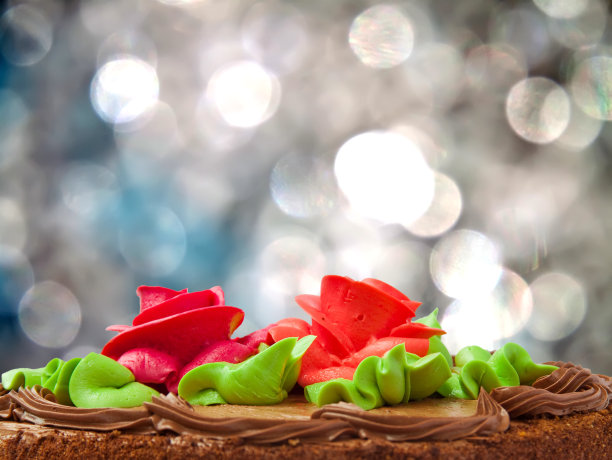 庆祝的巧克力蛋糕图片下载