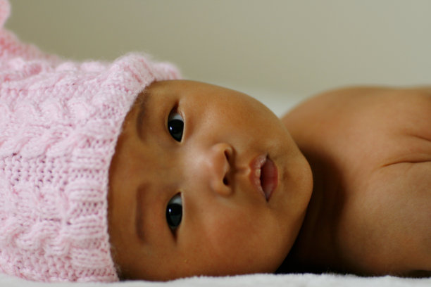 婴儿特写镜头-可爱，可爱，可爱…图片下载