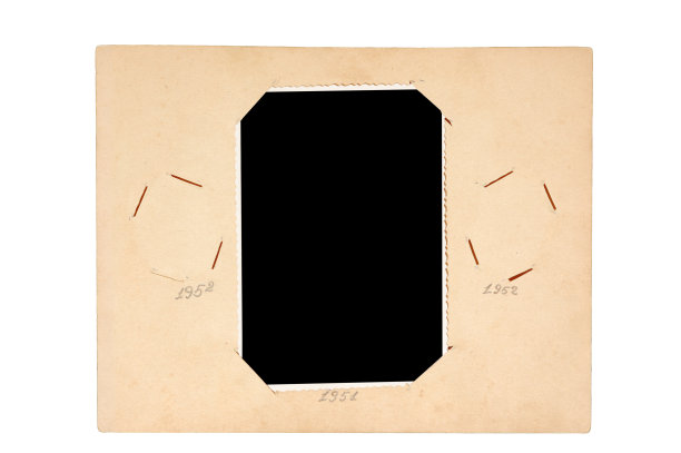 复古相册的一页图片下载