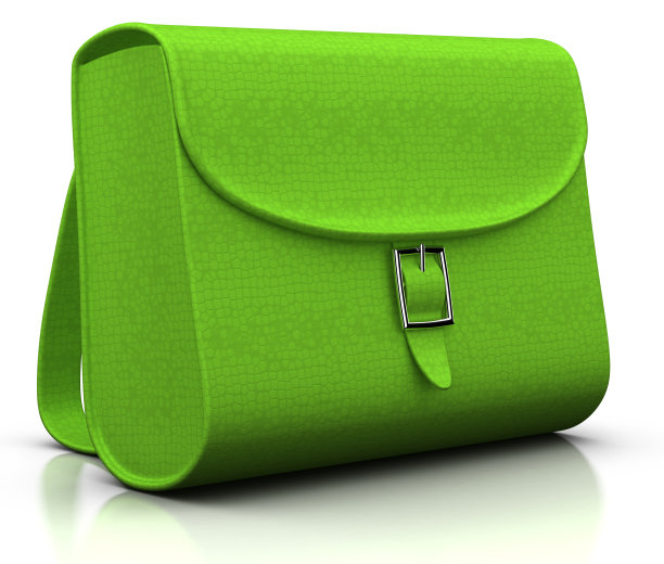 绿色的书包图片下载