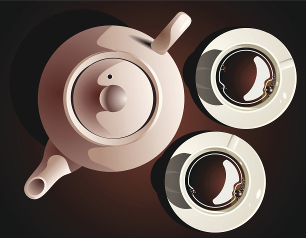 咖啡杯和咖啡罐图片下载