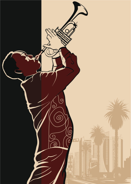 小号演奏家图片下载