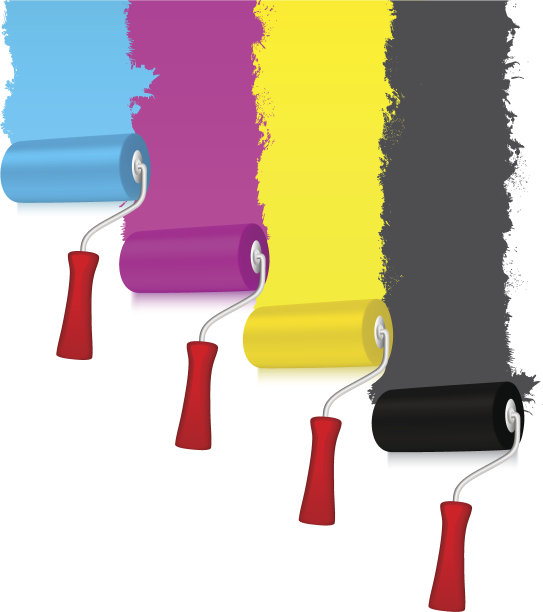 CMYK墙重新装饰图片下载