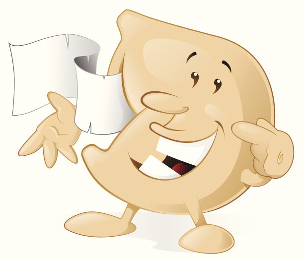 幸运饼干卡通人物图片下载