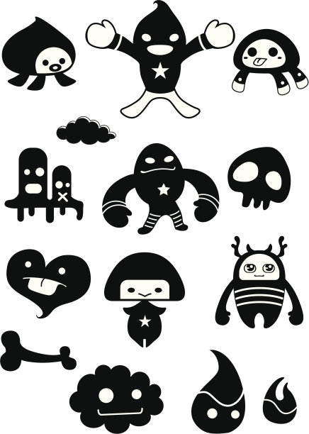 时髦的怪物图片下载