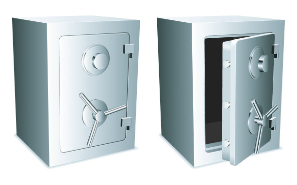 保险箱。图片下载