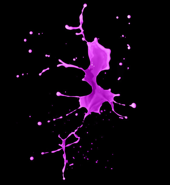 颜色飞溅粉红色图片下载