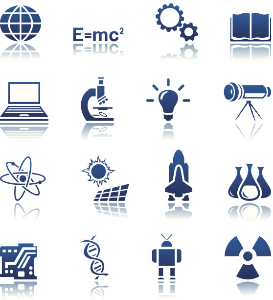 科技图标集图片下载