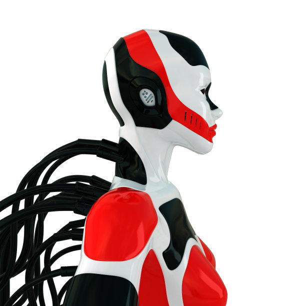 有线机器人未来女图片下载