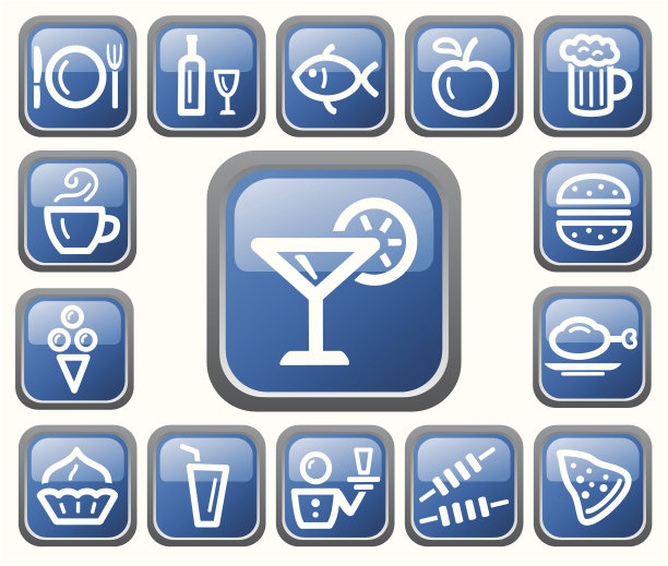 饮食按钮图片下载