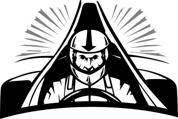 程式化的赛车手图片下载