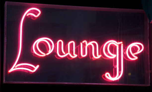 霓虹灯休息室图片下载