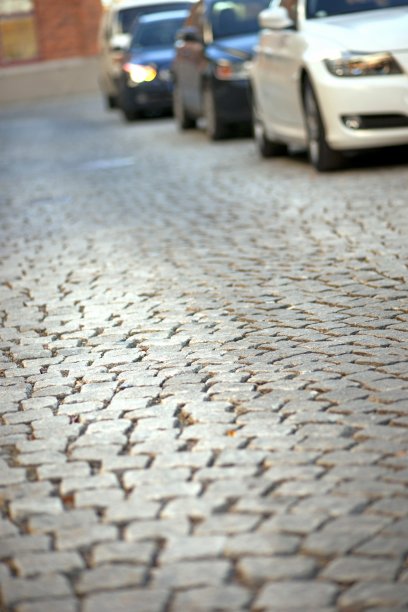 与鹅卵石街道图片下载