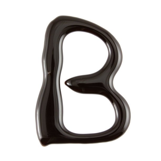 巧克力字母B图片下载